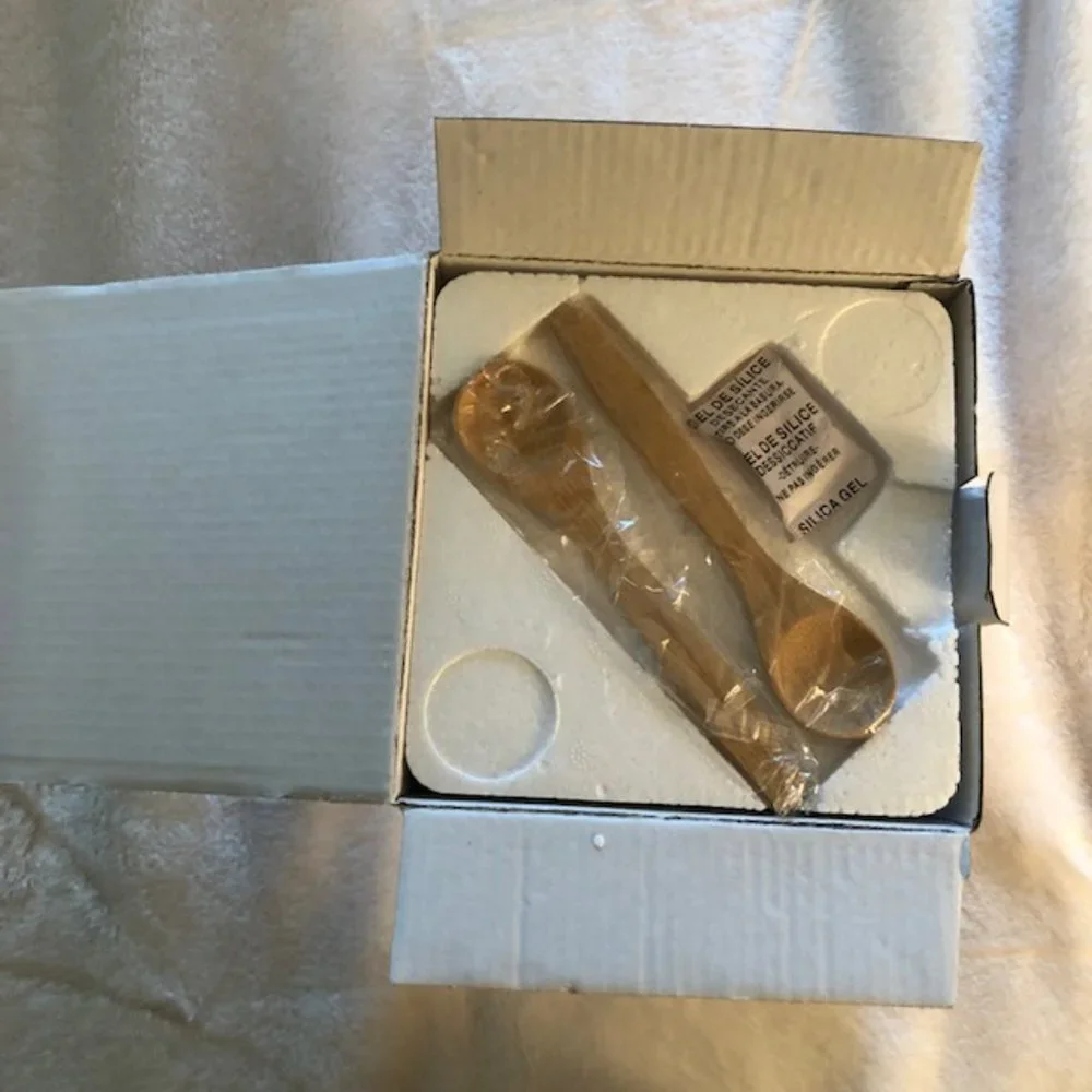 Brand New In Box Rae Dunn Gauc & Salsa Set‎ w/ Bamboo Spoons - NWT